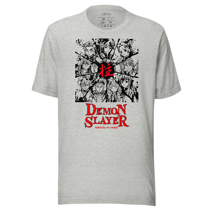 Demon Slayer Japanese Text T-Shirt product image (4)