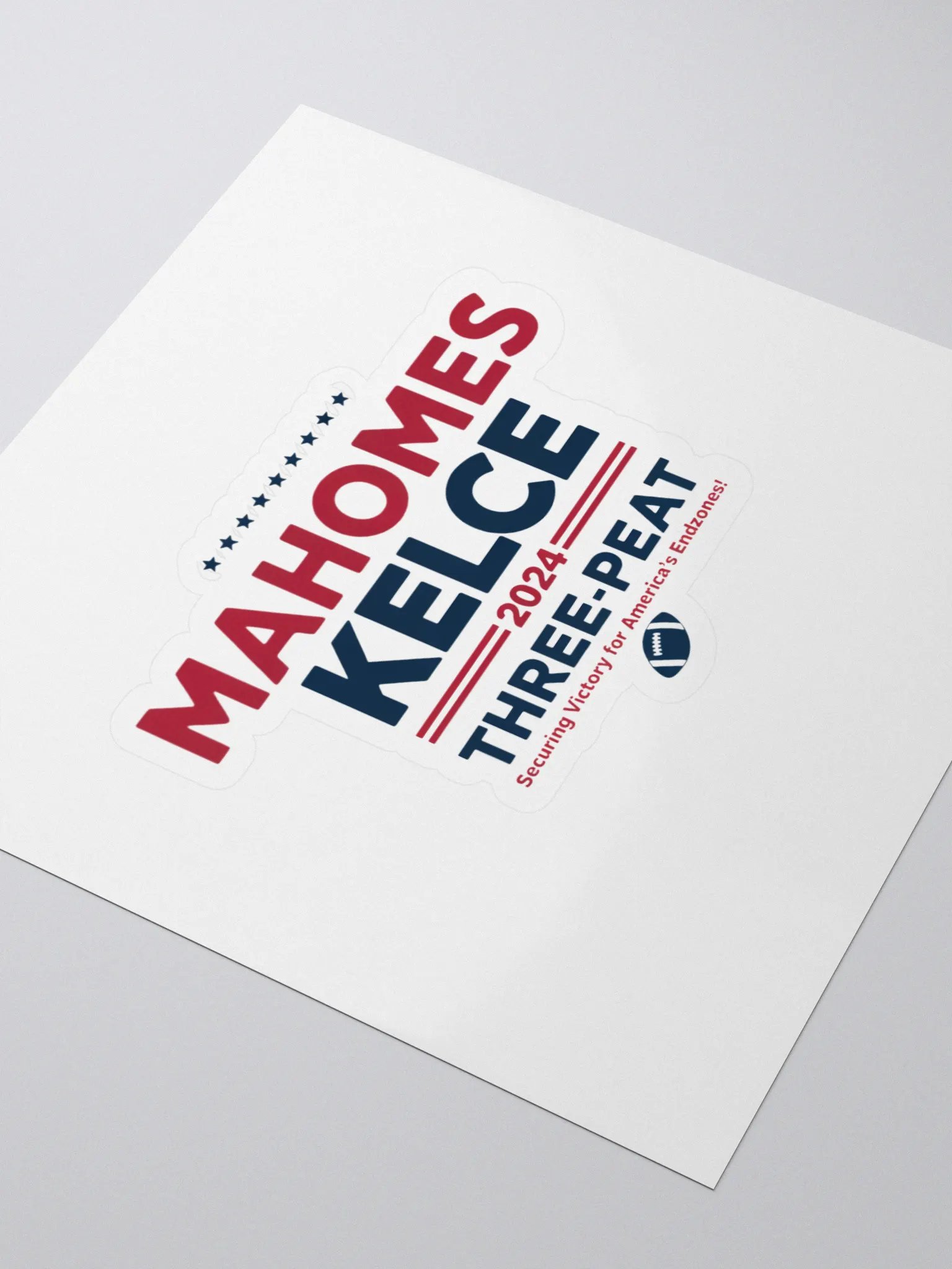 Mahomes & Kelce 2024 Campaign Stickers product image (3)