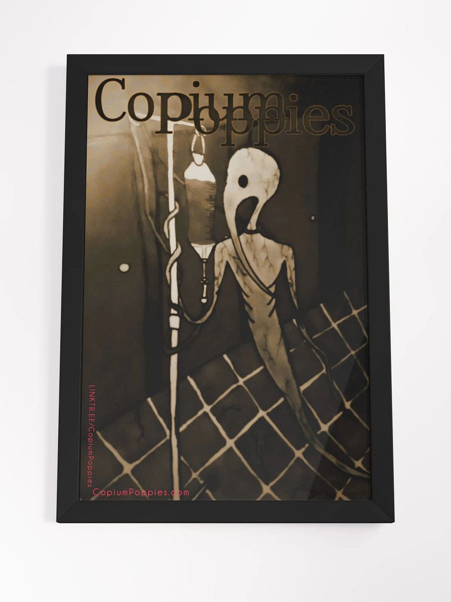 Copium Poppies - "Dmitry's Curse" (Sepia Variant) Framed Poster product image (4)