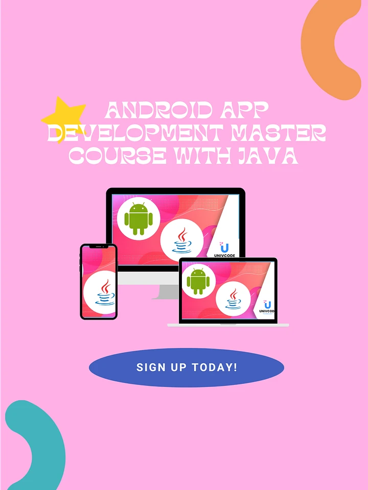 Android App Development Master Course with Java | Android product image (1)