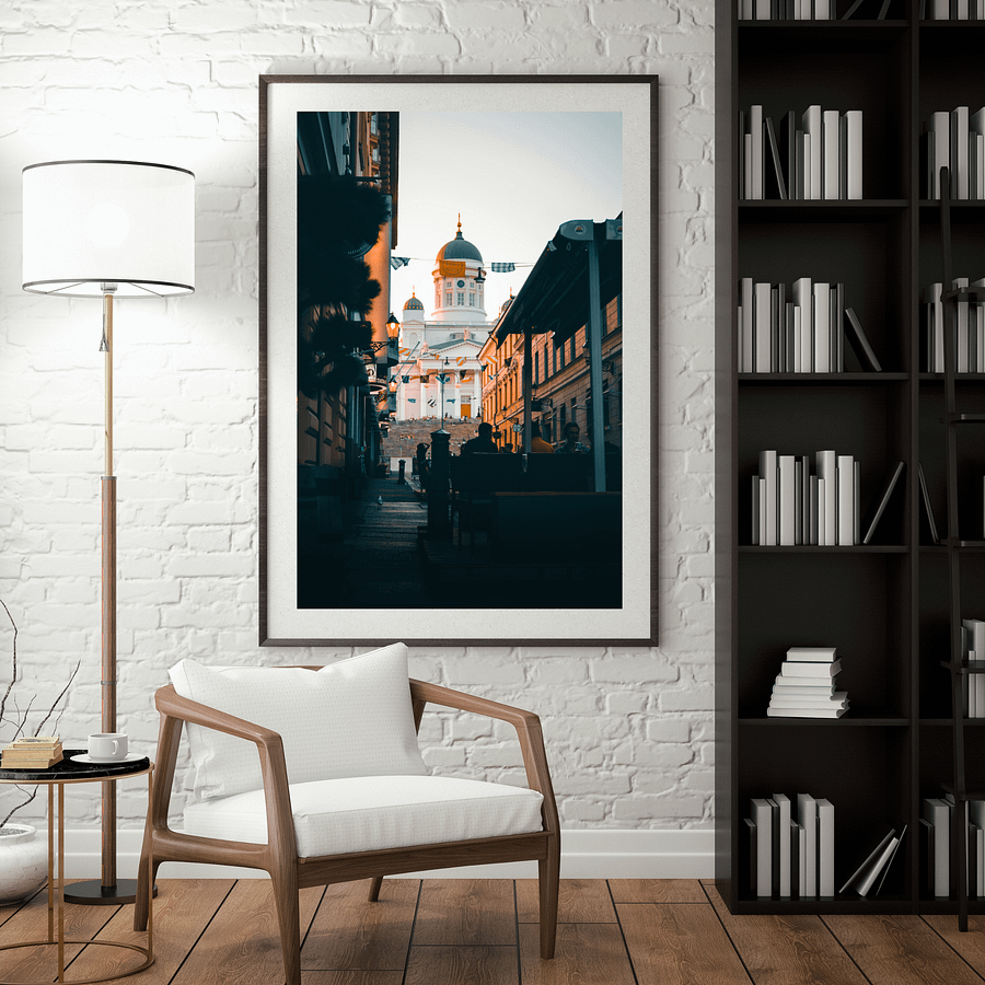 Golden Hour Grandeur: Helsinki Cathedral product image (6)