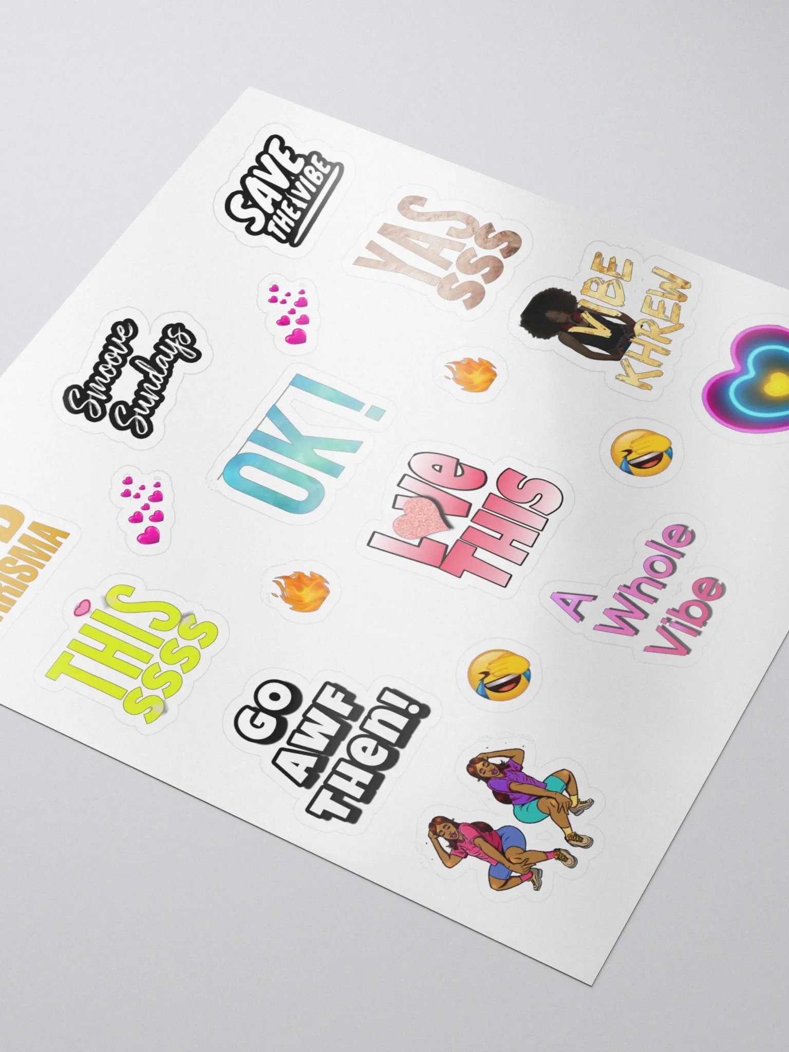 Vibe Khrew Sticker Pack product image (3)