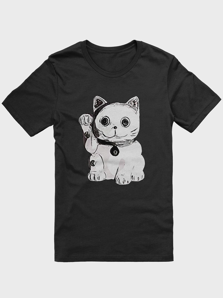 Black & White Maneki-Neko T-Shirt product image (19)