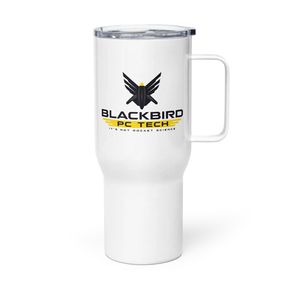 Blackbird PC Tech - It's Not Rocket Science - Travel Mug product image (4)