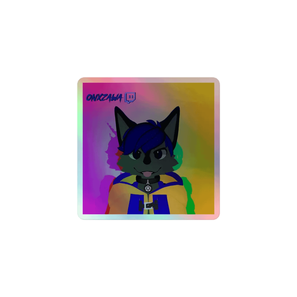 Rainbow Holographic Onx Sticker product image (1)