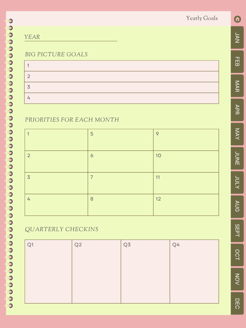 2026 Digital Planner product image (3)