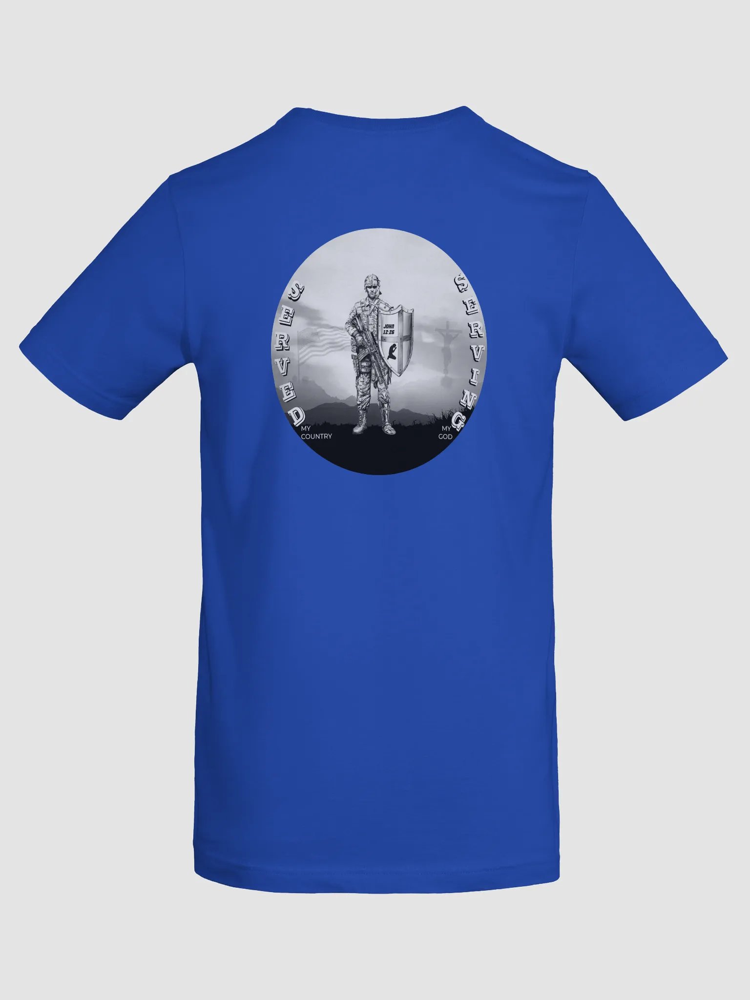 Served/Serving (Front & Back short sleeve T) product image (7)