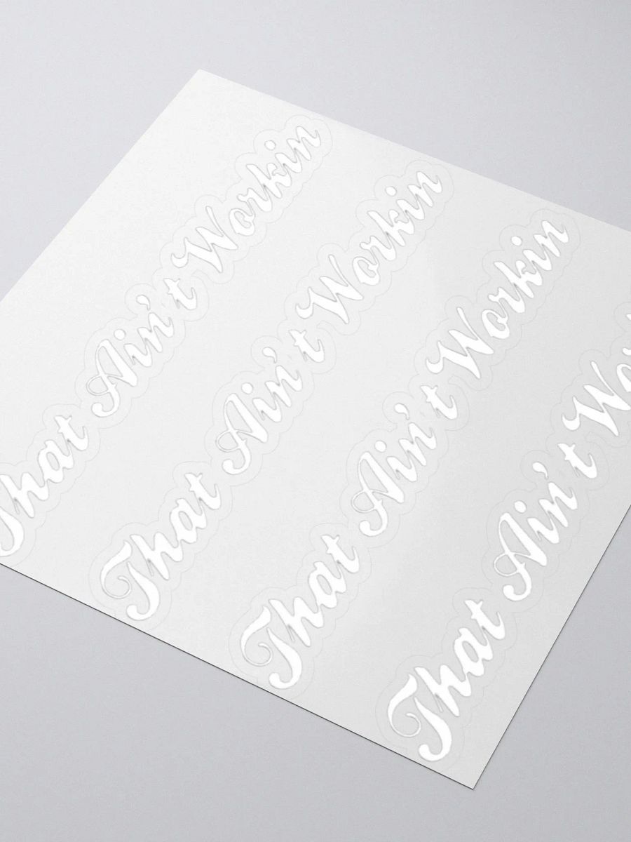 Rebellious Script Kiss Cut Stickers product image (3)