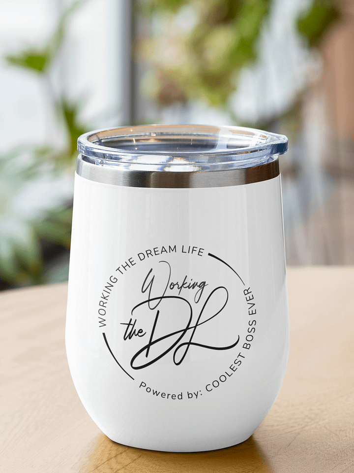Insulated Wine Tumbler – Coolest Boss Ever | Luxe, Spill-Proof & Leadership-Ready product image (1)