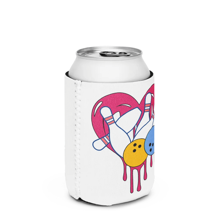 Heart Bowling Can Cooler product image (2)
