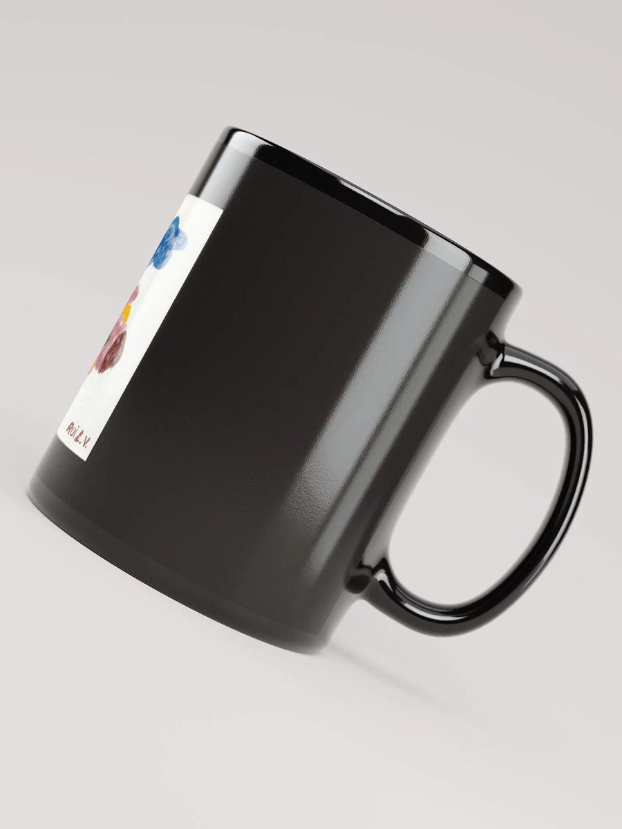 Kid Airplane (Black Glossy Mug) product image (5)