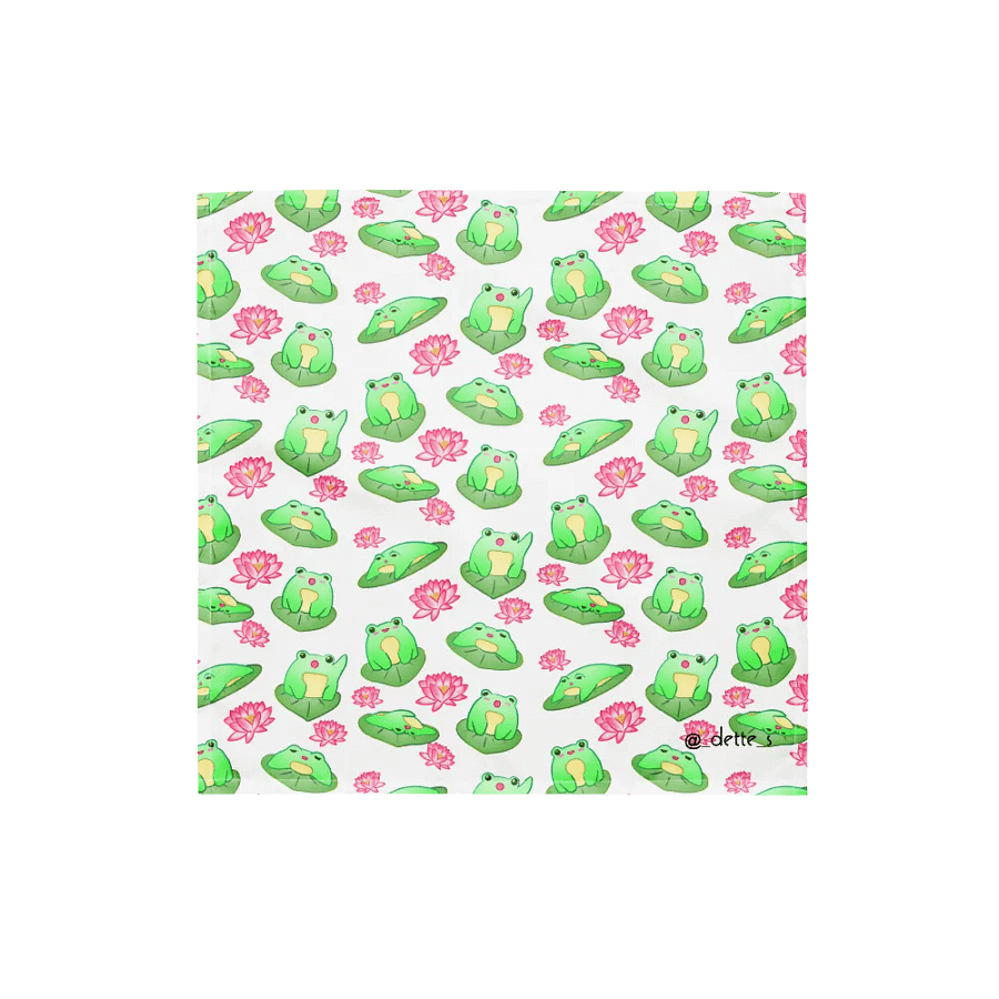 Kawaii Froggie Bandana product image (2)