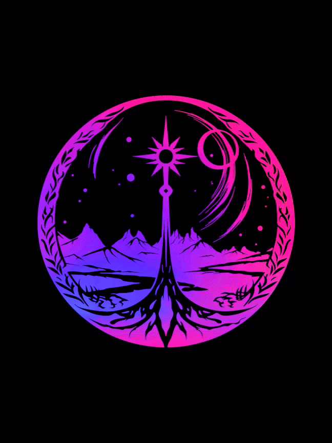 D&D - Races of Faerun - HALF ELF - Luminous Design product image (1)