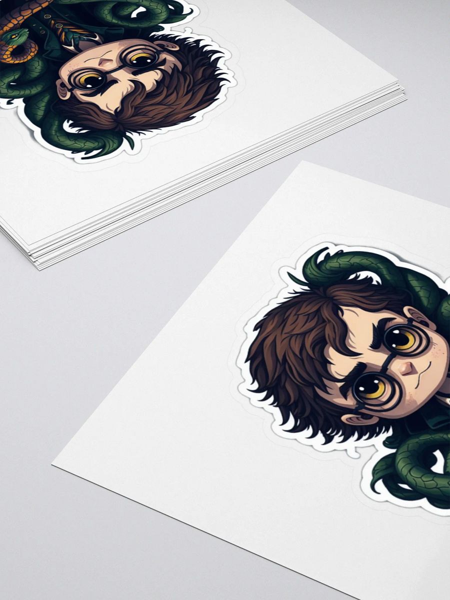 Magical Boy and a Snake Sticker product image (4)