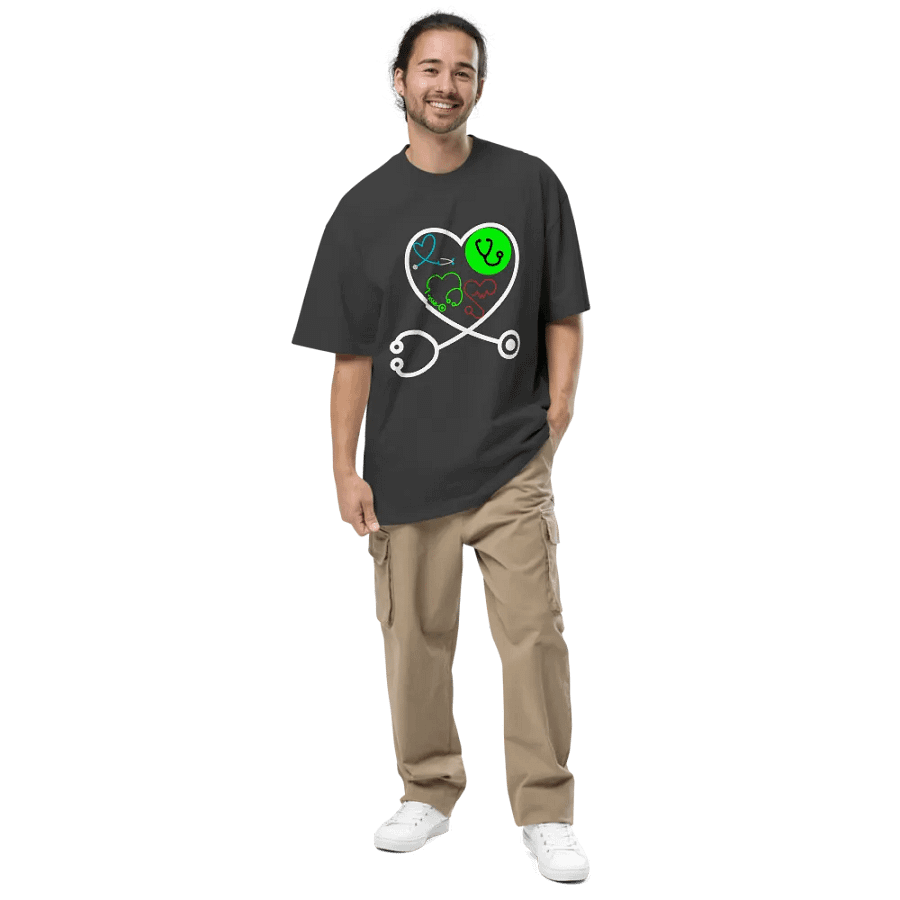 Heartbeat Harmony Stethoscope T-Shirt product image (6)