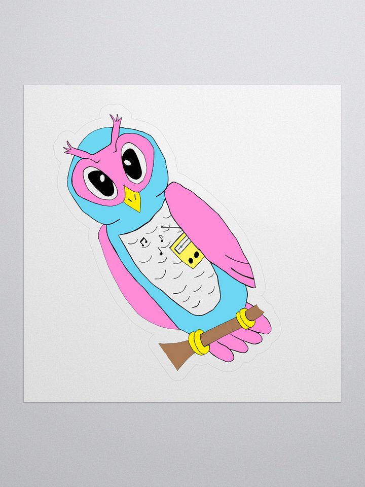 Reclaim the Owl Chill sticker product image (1)