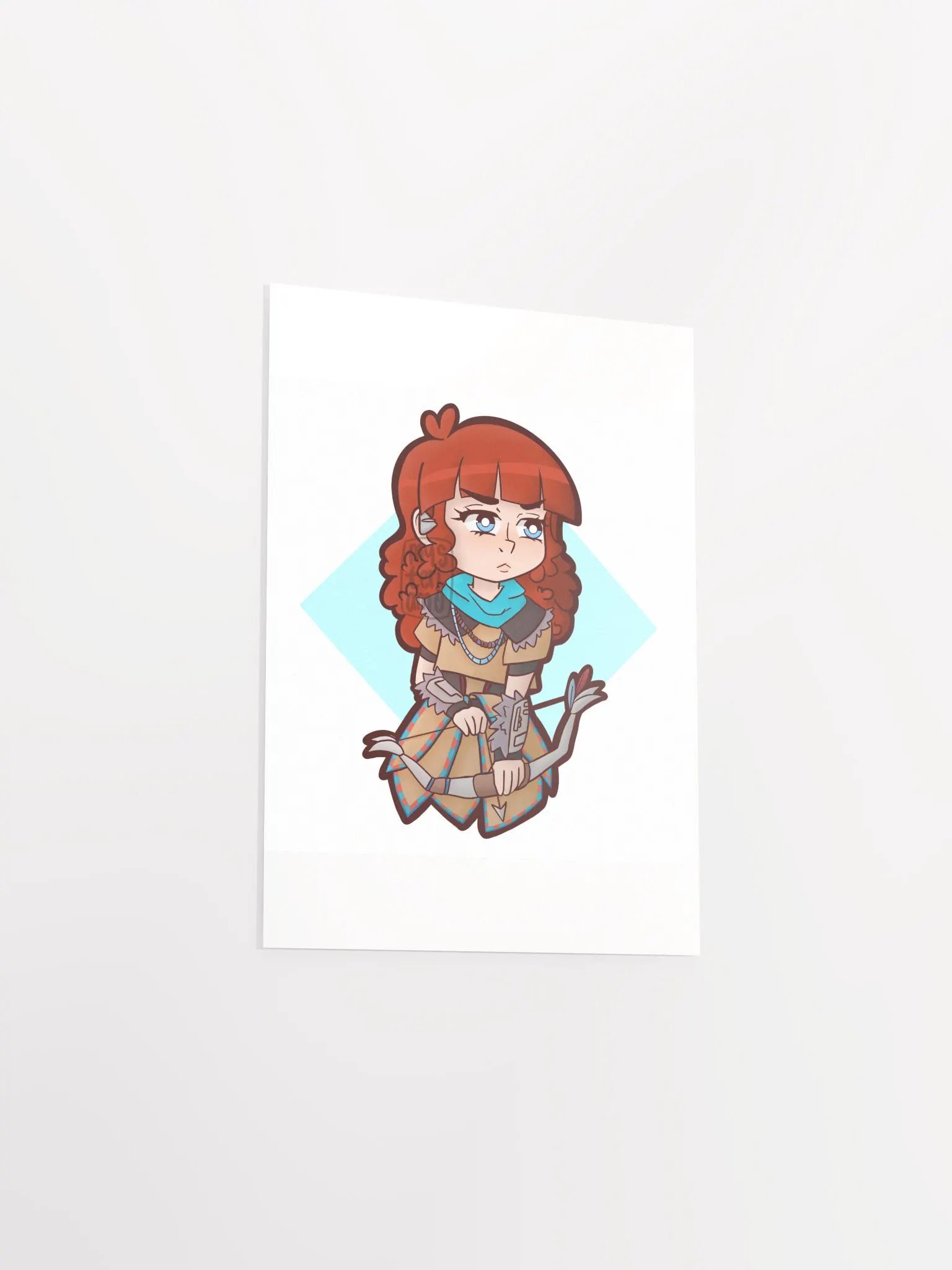 Fantasy Archer Matte Poster product image (5)