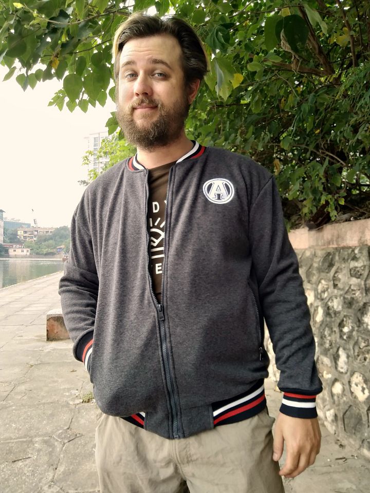 Embroidered Anarchist Bomb-Thrower Jacket product image (1)