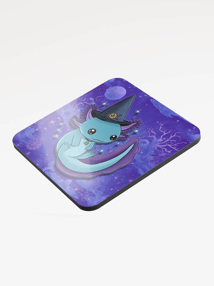 Whimsical Wicca Cork Coaster - Axolotl product image (3)