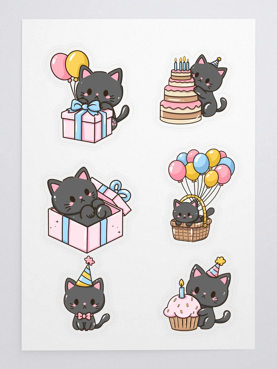 Feline Sticker Sheet Set product image (3)