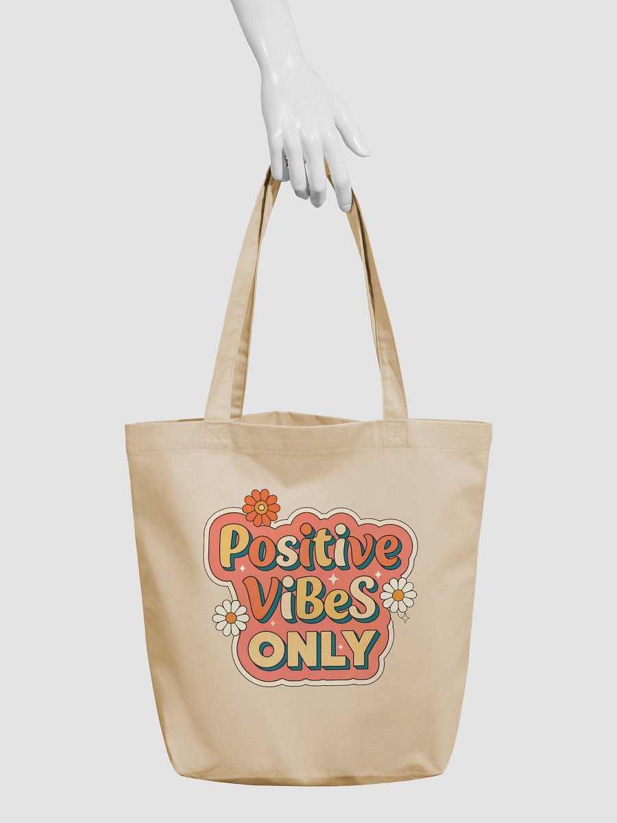 Positive Vibes Only Eco Tote product image (3)