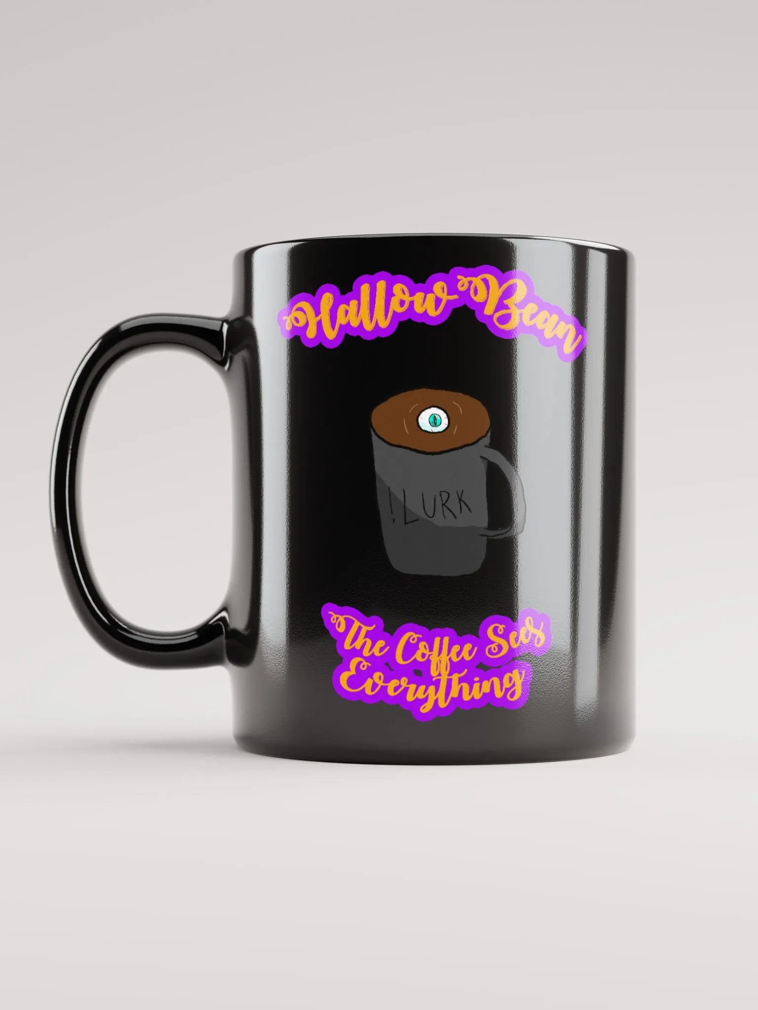 The Coffee Sees Everything Mug - HallowBean 2023 product image (1)