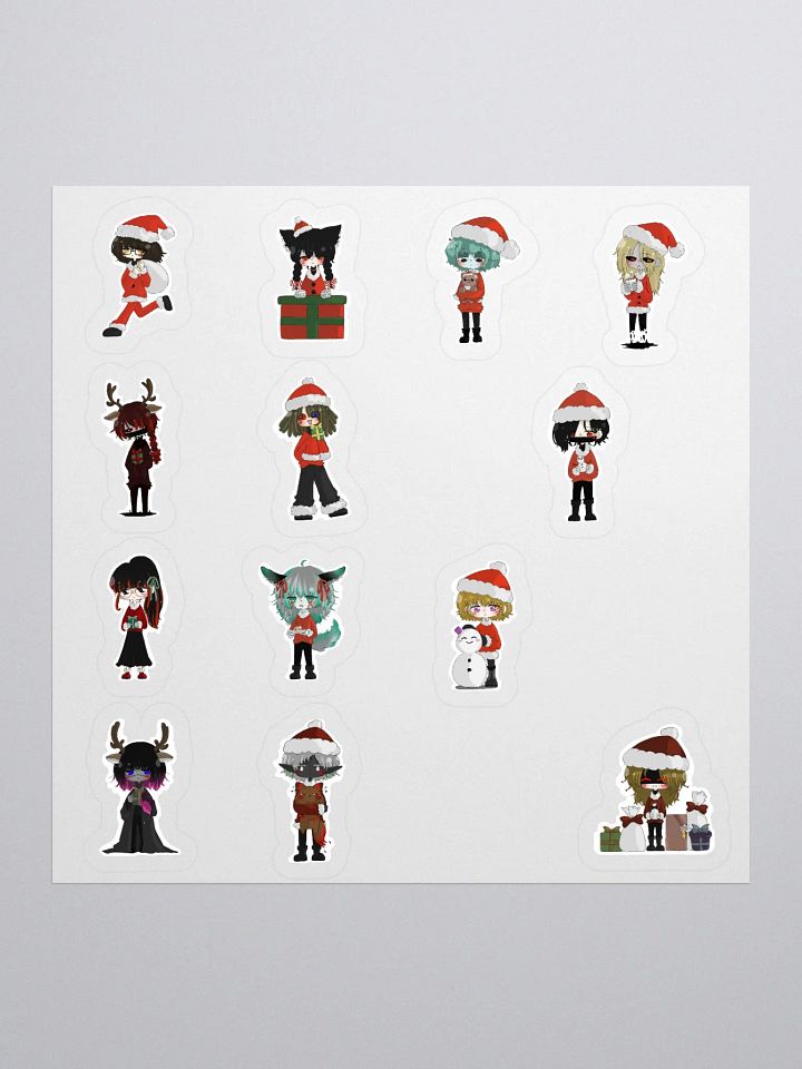 Christmas Chibi Stickers product image (1)