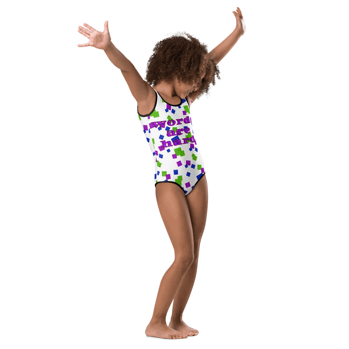 kids words are hard one-piece product image (1)