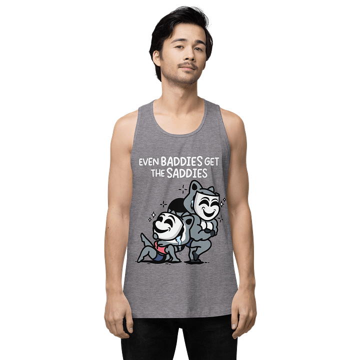 Baddies Get Saddies Men's Tank Top product image (9)