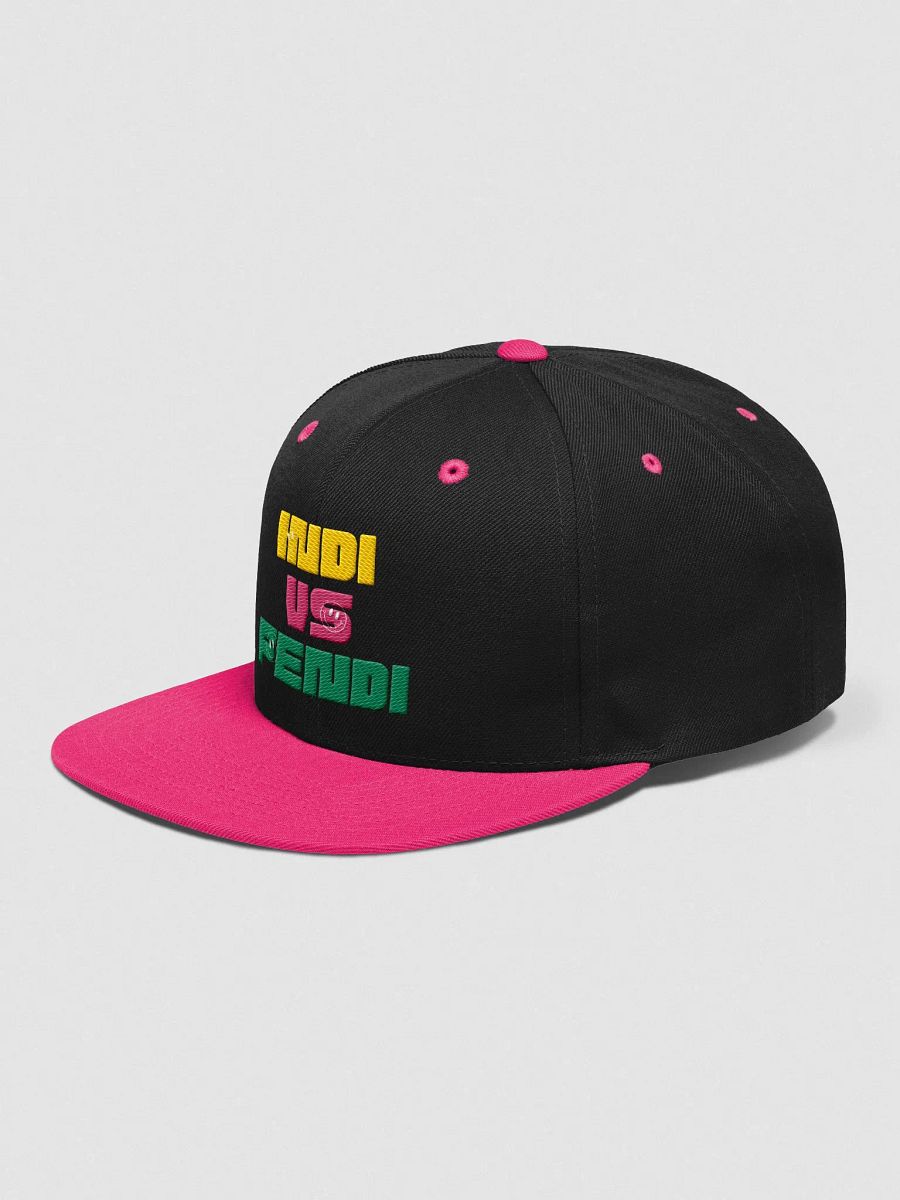 Indi Pink & Black Snapback Hat product image (3)