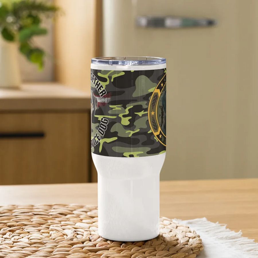 Sable Warriors Veteran Service Dog Tumbler: Helps Pair Veterans With A Service Dog product image (9)