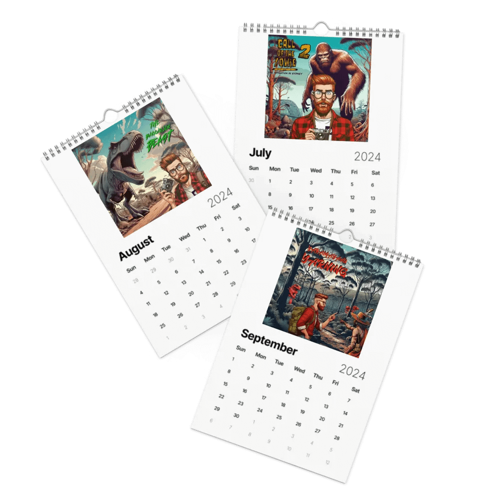 All Aussie Cryptid Adventures - Calendar product image (11)