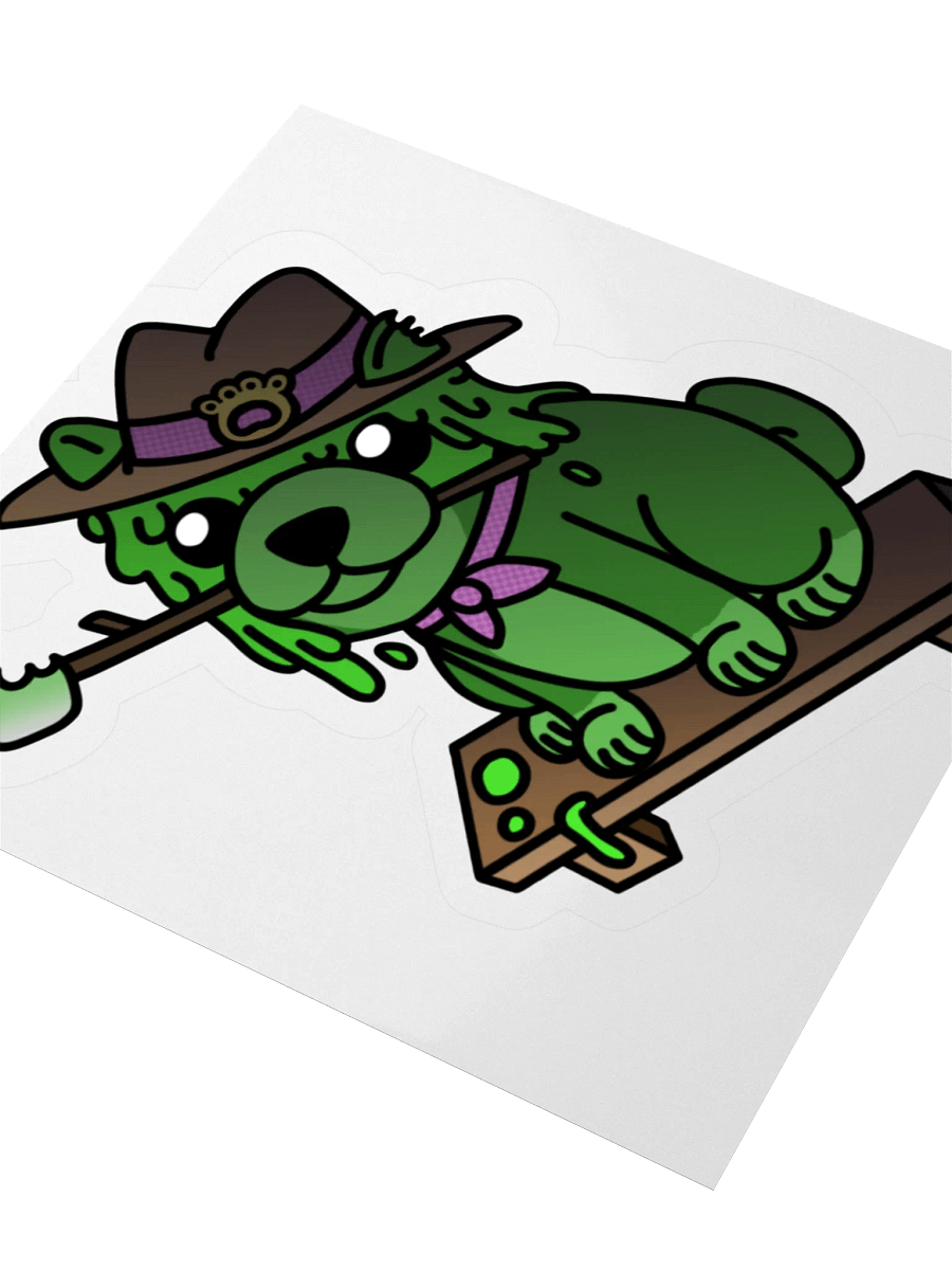 Camp Leader Obie KissCut Sticker! product image (6)