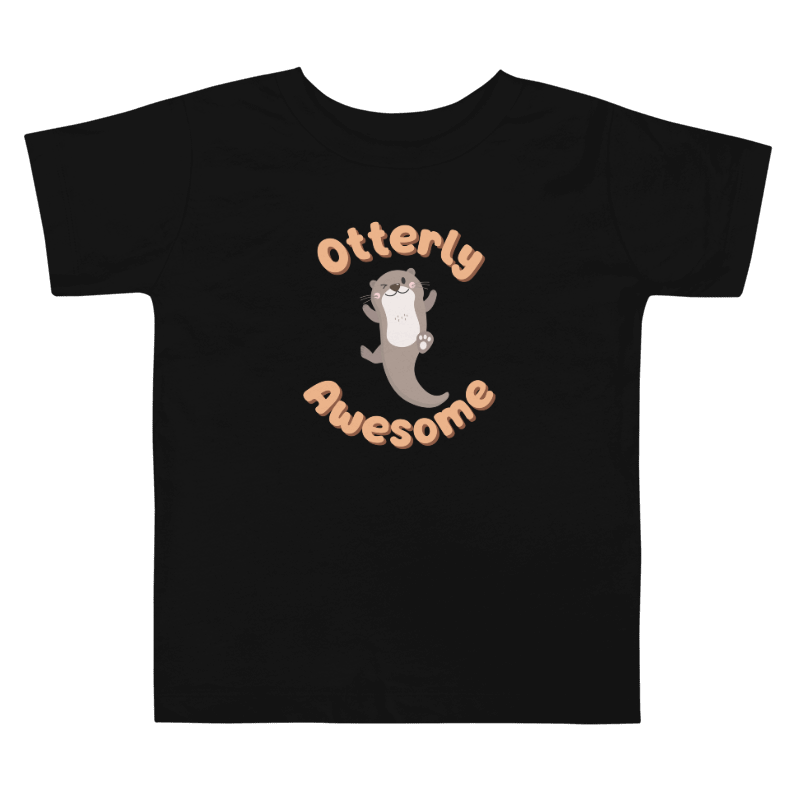 Otterly Awesome Toddler T-Shirt product image (1)