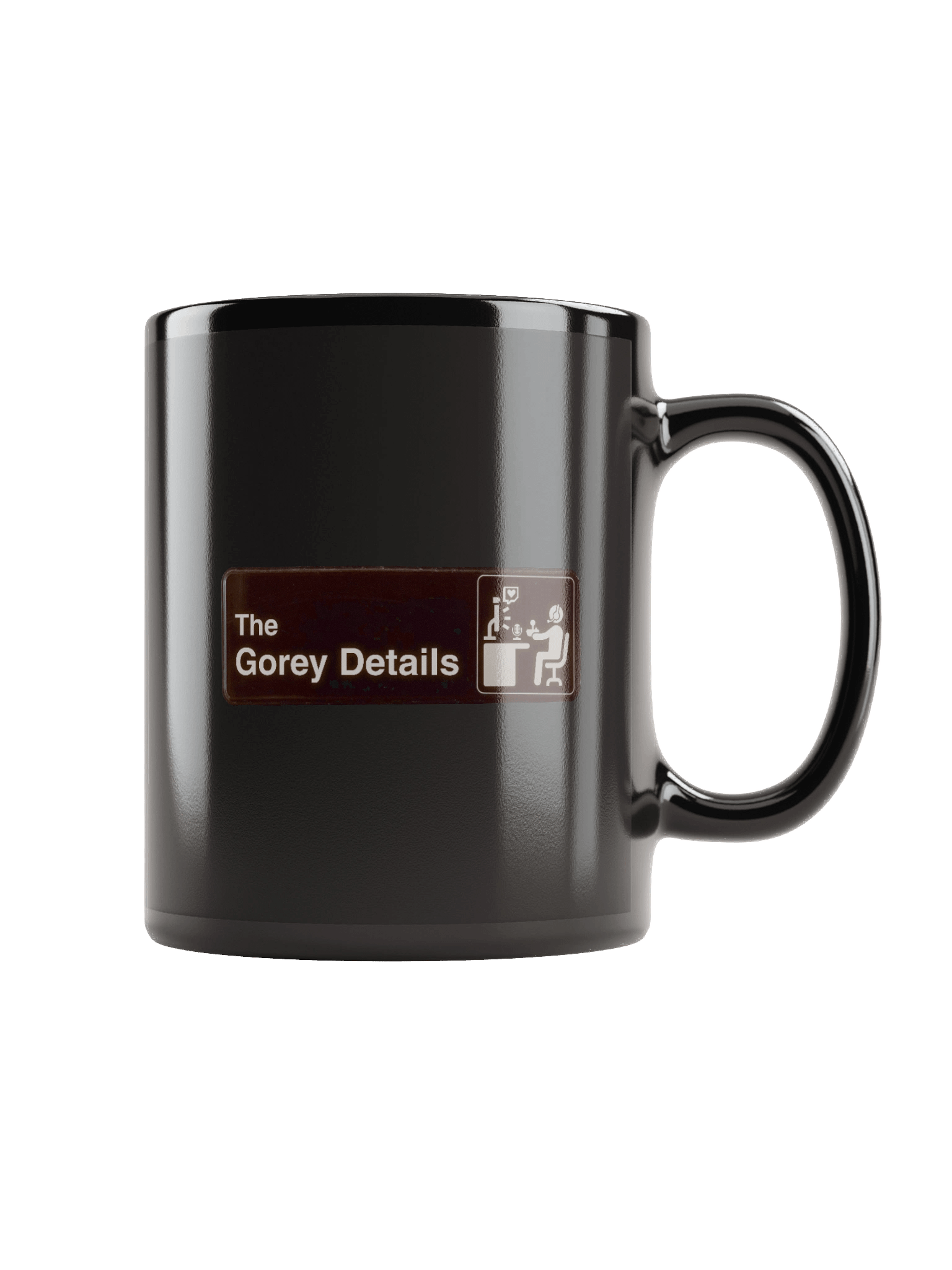 The Studio - Black Glossy Mug product image (1)