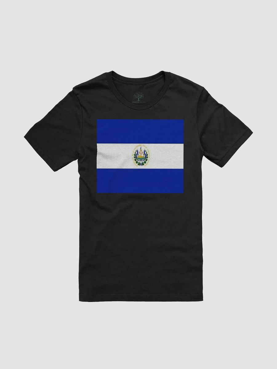 Exclusive Unisex El Salvador Flag Graphic Tee by Graphic Grove product image (3)