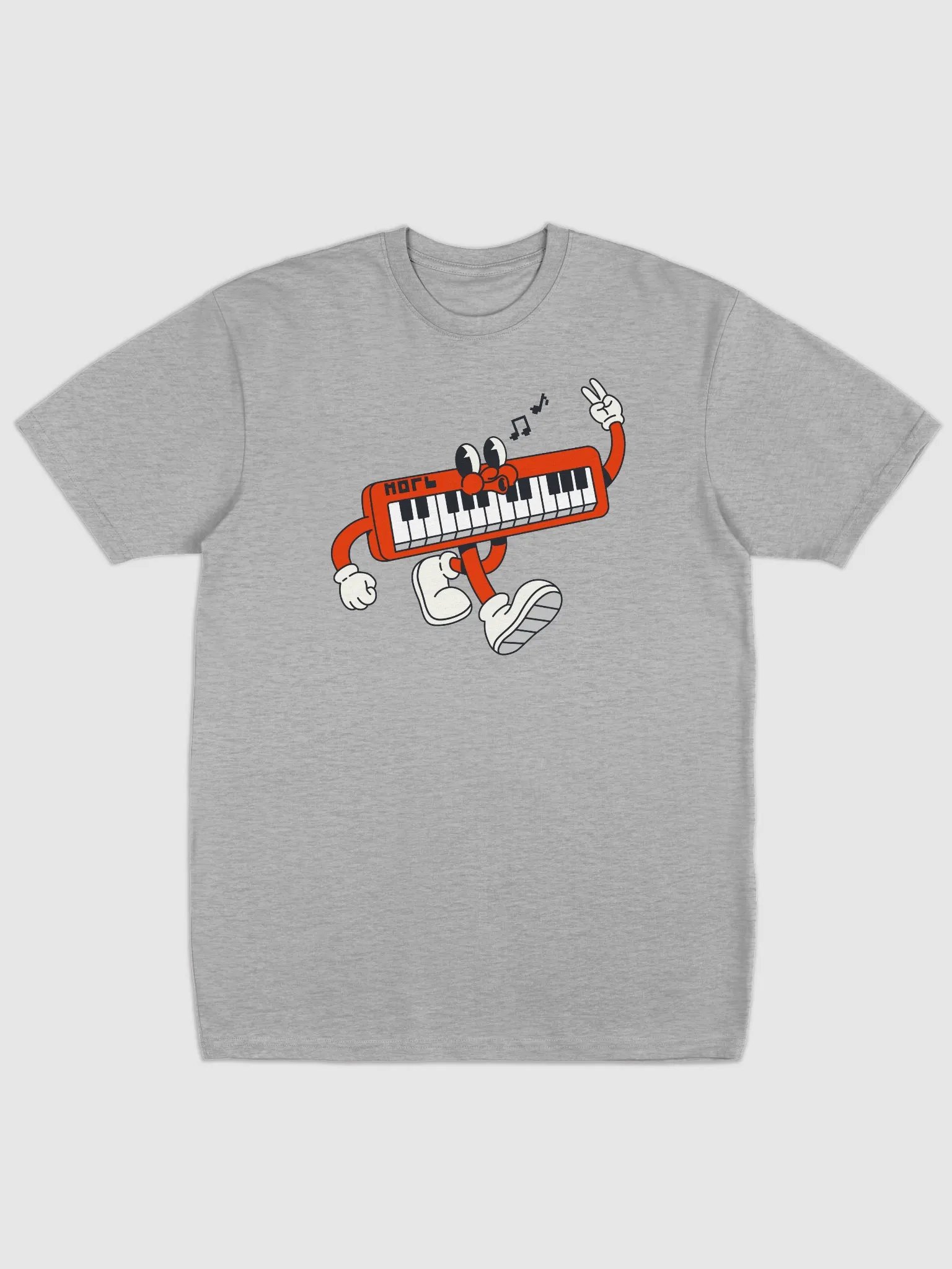 Whistlin' Norbie T-shirt Athletic Gray product image (1)