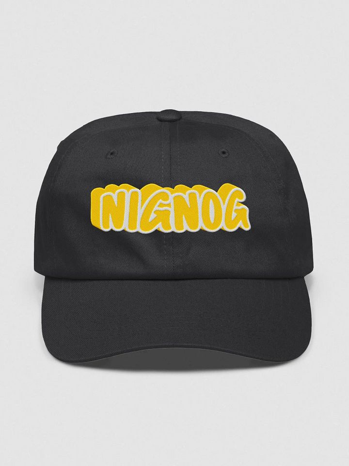 YELLOW NigNog Dad Hat product image (1)