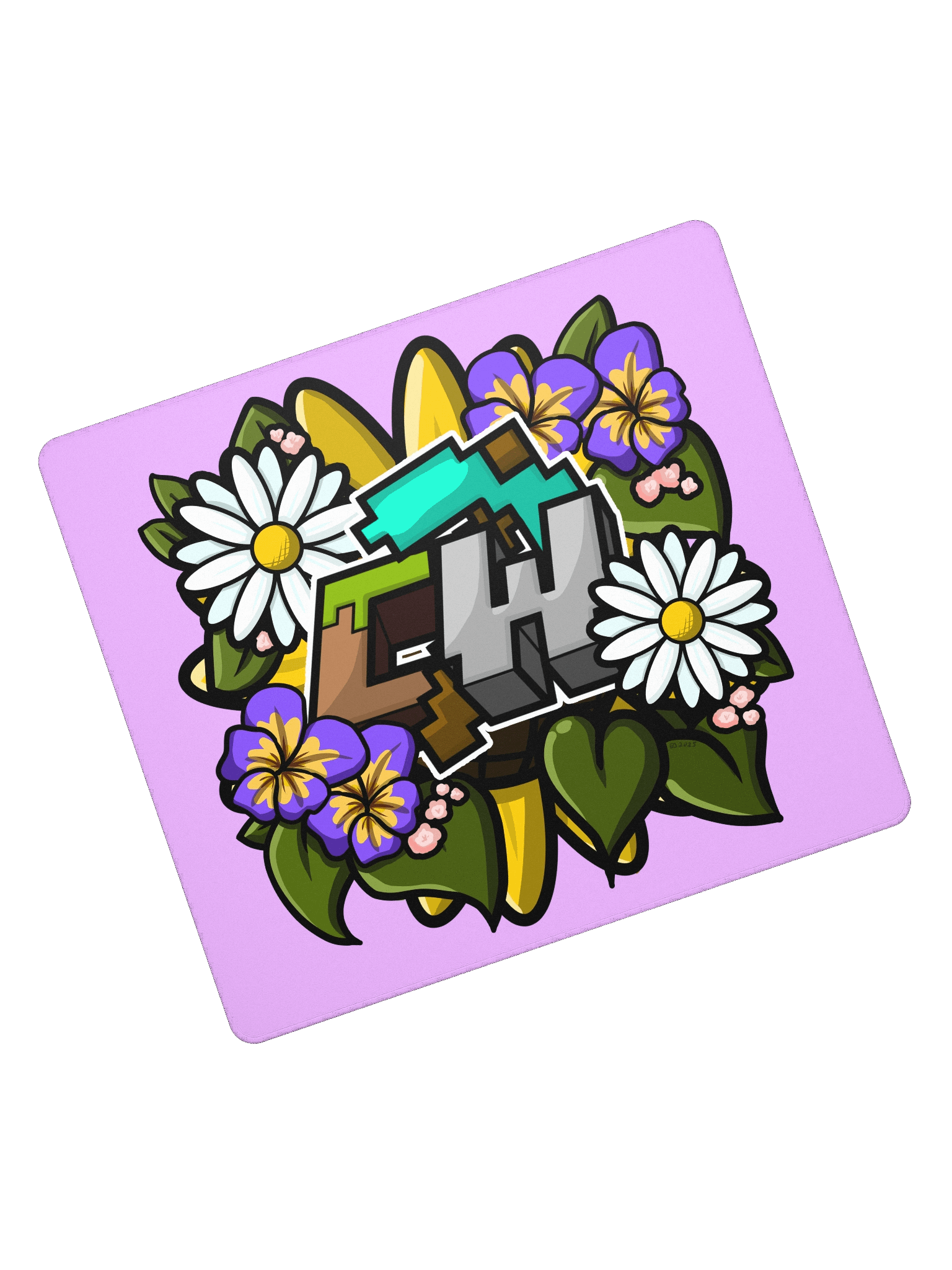 CraftWorks Flower Forest Logo Mouse Pad product image (7)