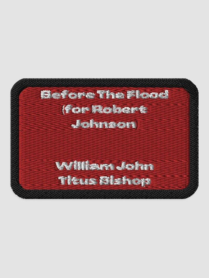 [WilliamJohnTitusBishop] Embroidered Patches - Rectangle 3.5″×2.25″ product image (1)