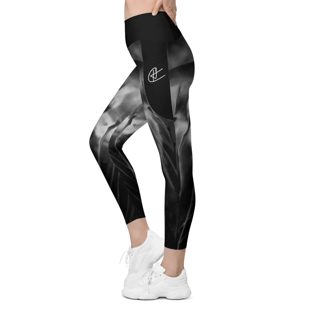 B&W Jellyfish Leggings product image (6)