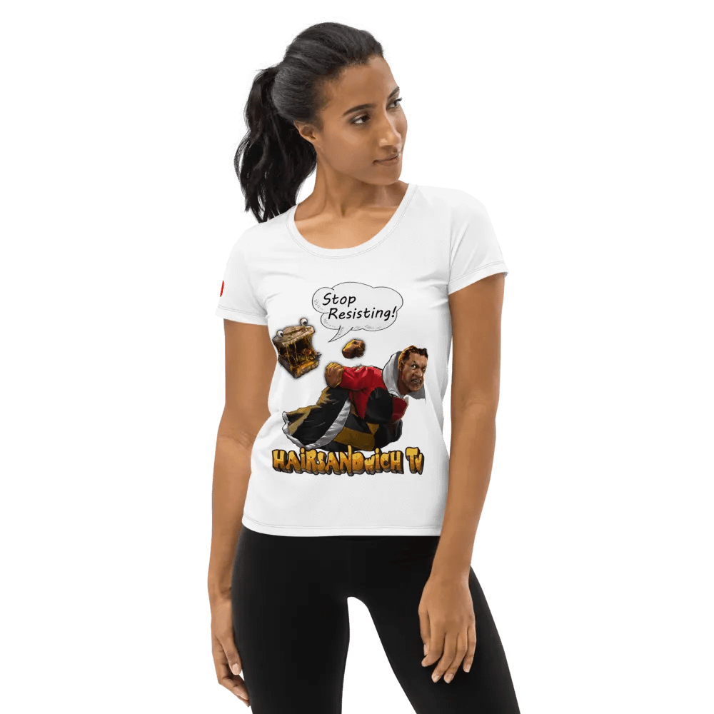 Stop Resisting - Female Athletic Tee product image (1)