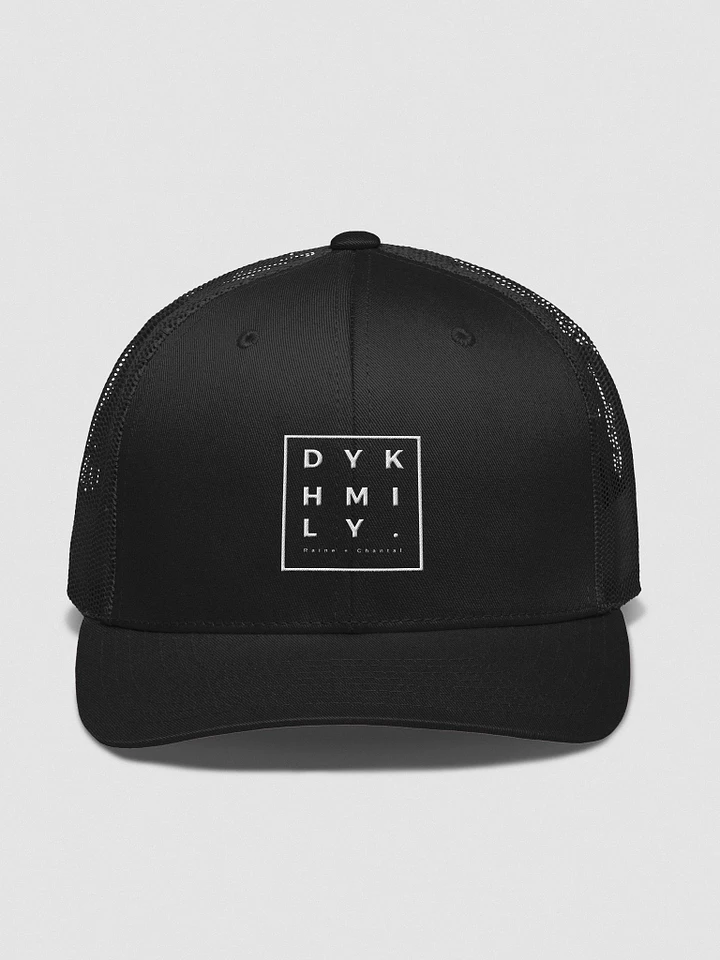 DYKHMILY Square Retro Trucker Hat product image (1)