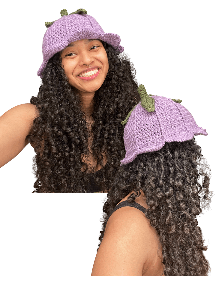 Amethyst Tulip Bucket Hat product image (1)