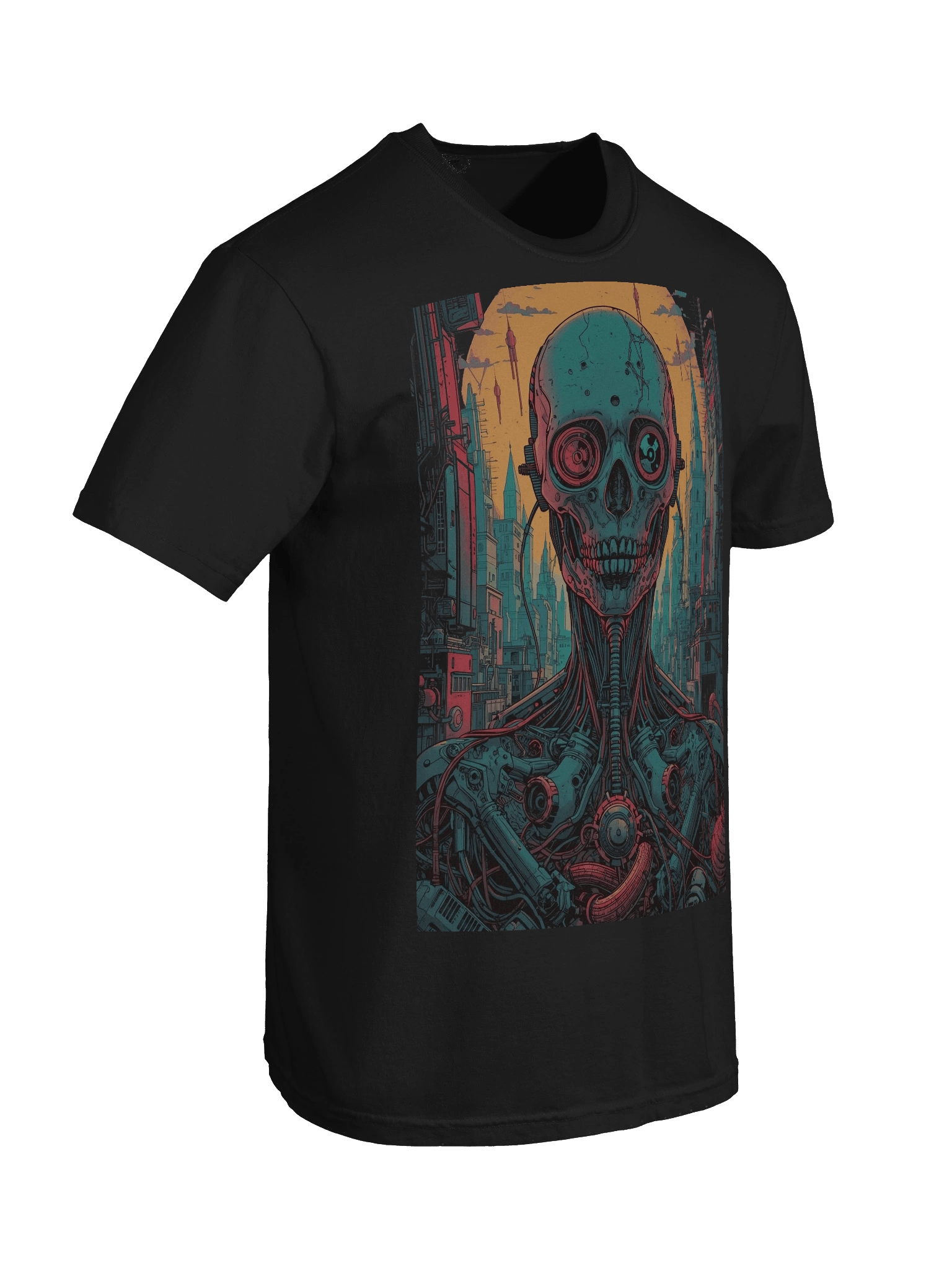 Synthetic Skull Dominion Heavyweight T-Shirt product image (8)