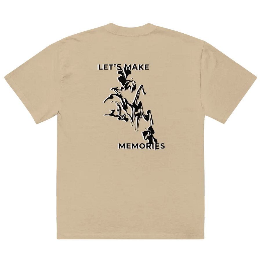 Let's Make Memories Oversized Premium Tee V2 product image (13)