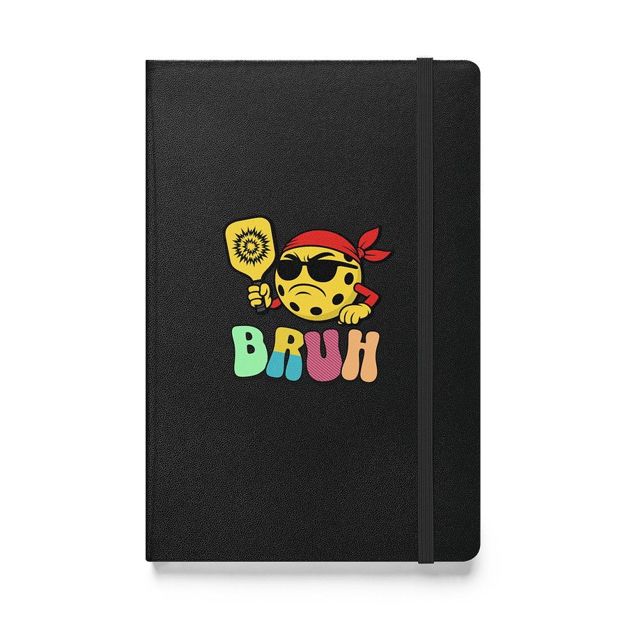 Bruh Pickleball Ball Hardcover Notebook product image (1)