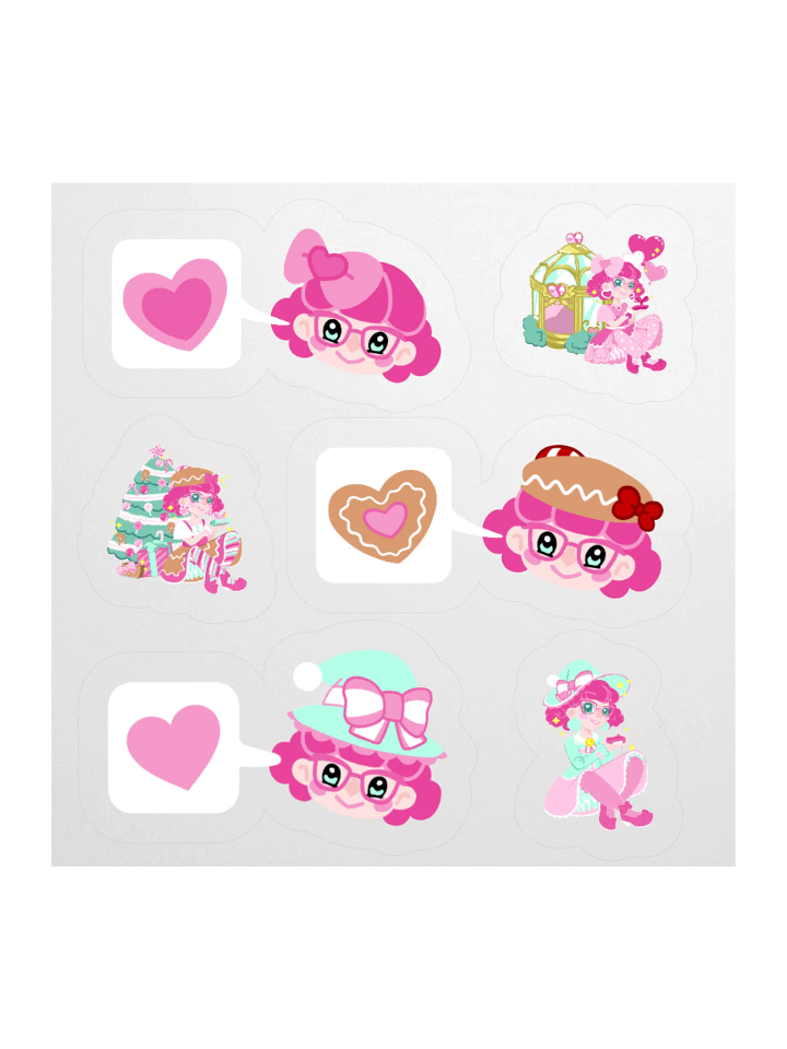 Chibi Fluff'isle Sticker Pack product image (1)