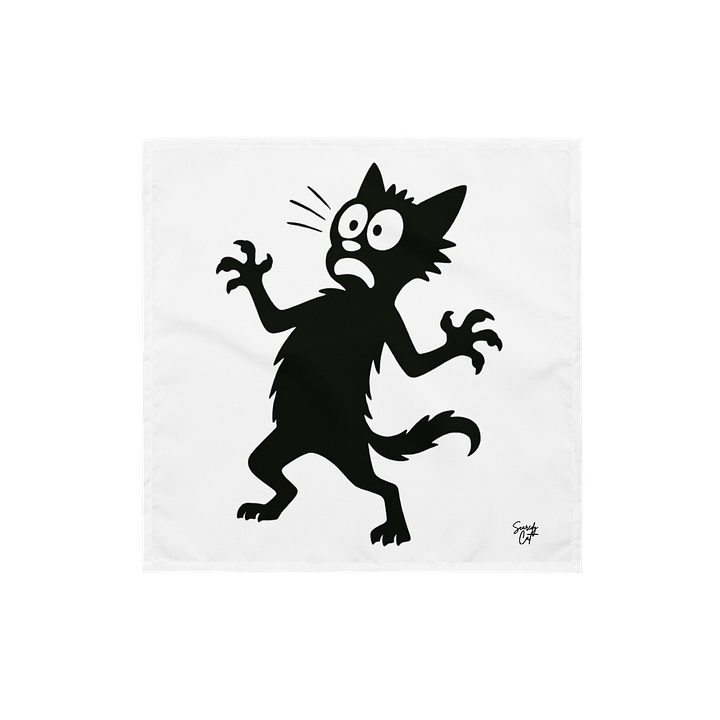Scaredy Cat All-Over Bandana product image (1)