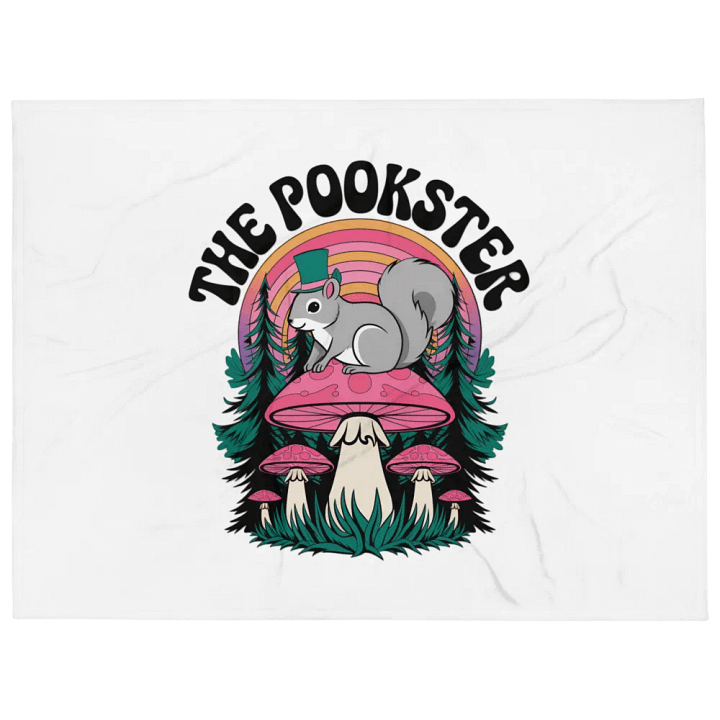 Ultra soft and plushy blanket: Mushroom Pookster product image (1)